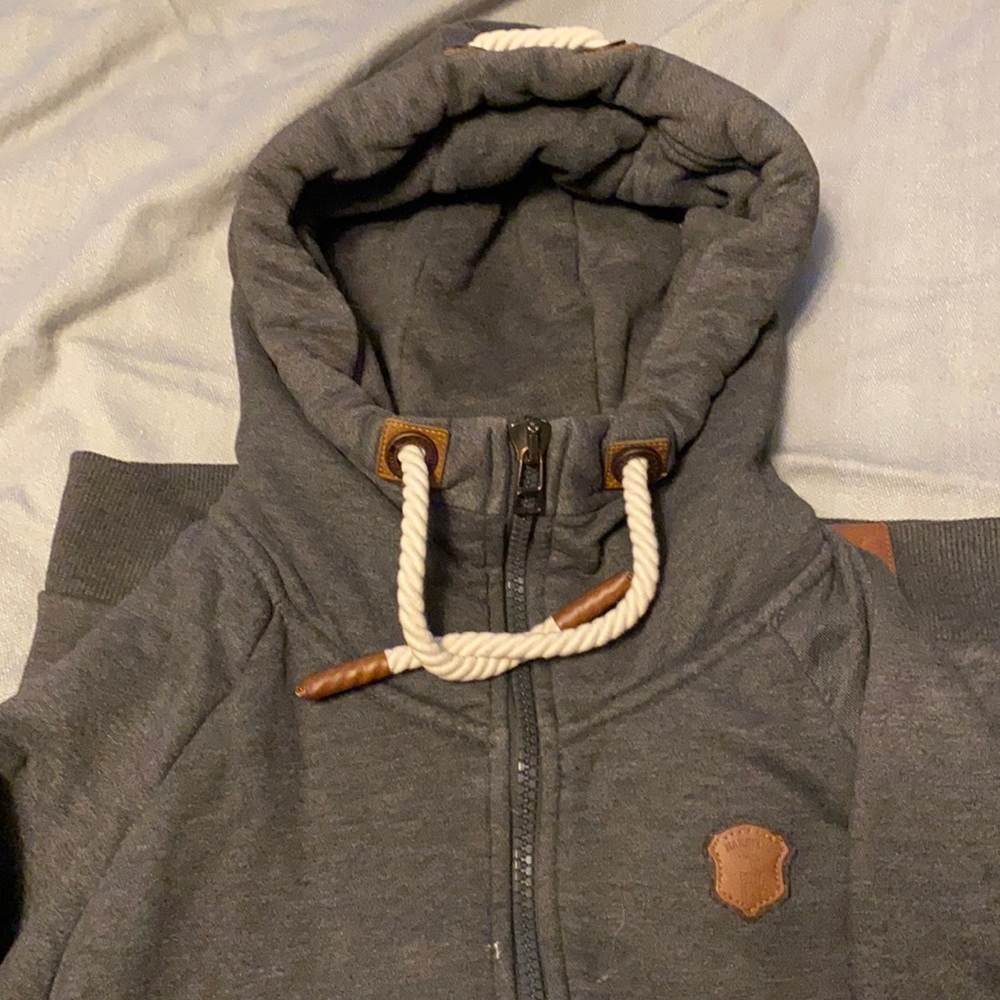Grey Naketano hoodie